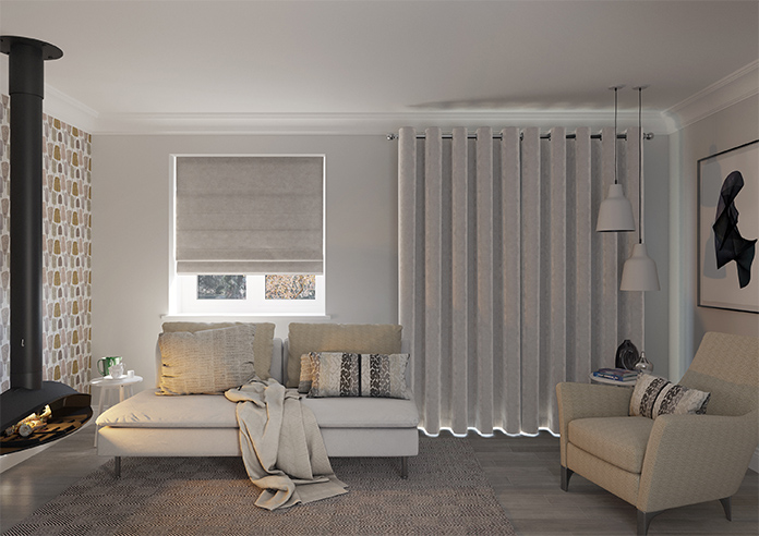 Darwin, Oyster - Made to Measure Curtains - Image 7